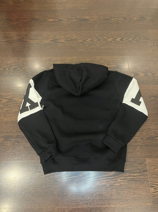 felpa pyrex bianca e nera