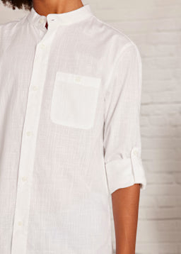 CAMICIA ML COLLO COREANO