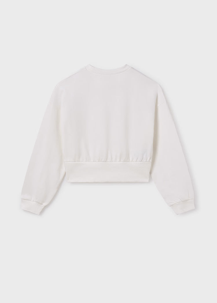 pullover ricamato