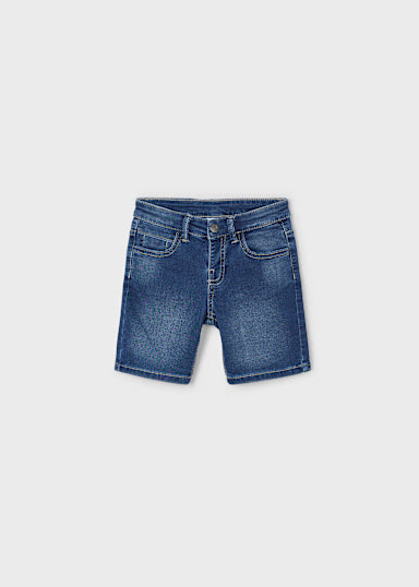 bermuda basic soft denim cargo