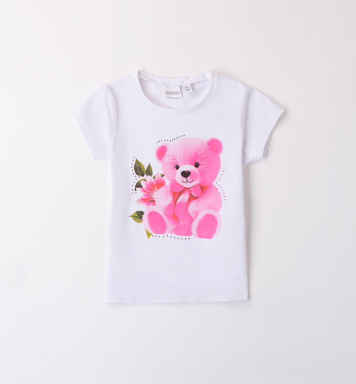 T SHIRT ORSETTO ROSA