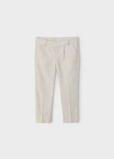 pantalone lino elegante