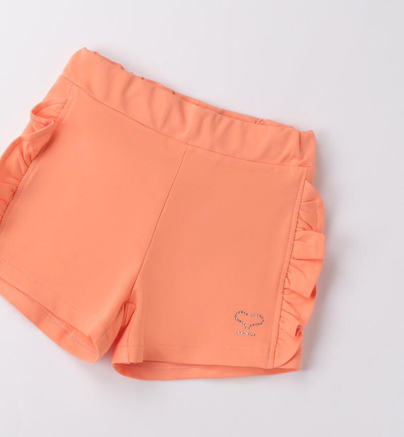 Pantaloni corti bambina