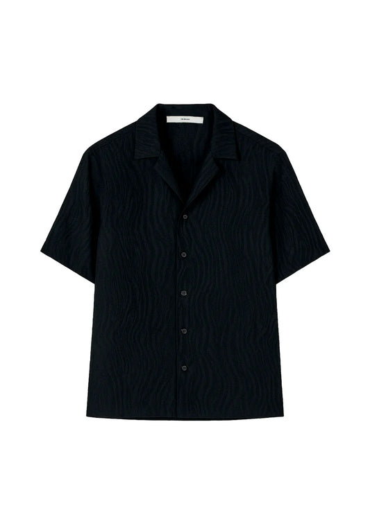 Camicia mezza manica trasparente