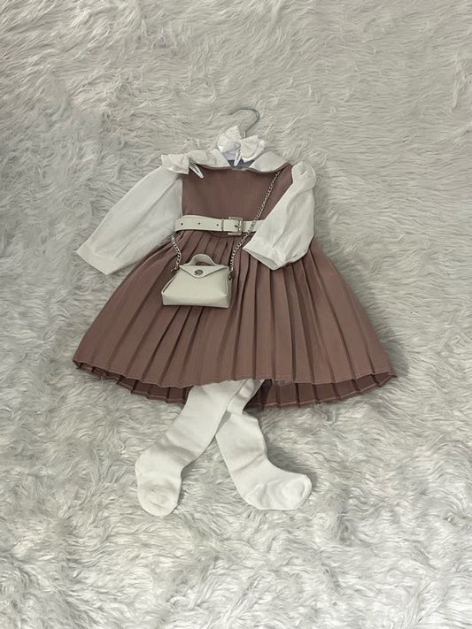 vestitino rosa antico