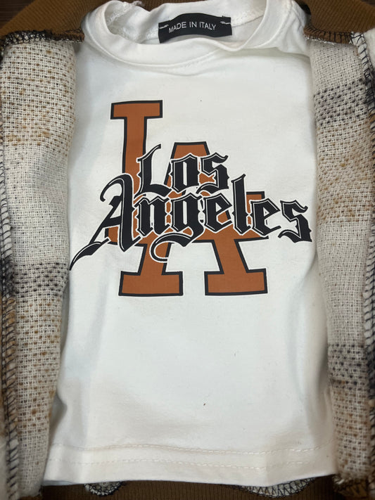 completo cappotino beige