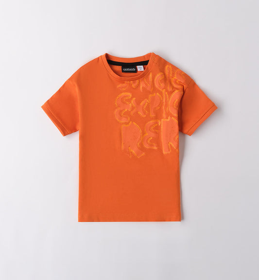 t-shirt arancione
