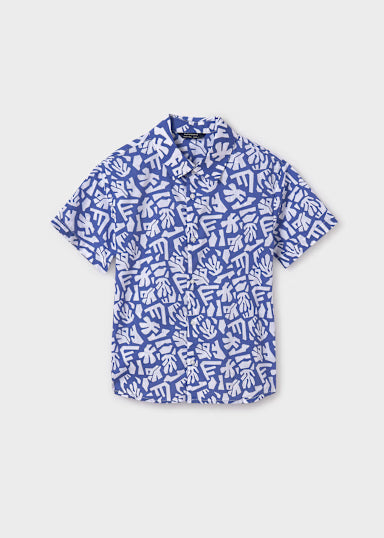Camicia mc stampata