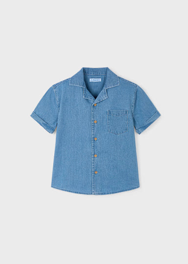 camicia mc denim