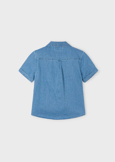camicia mc denim