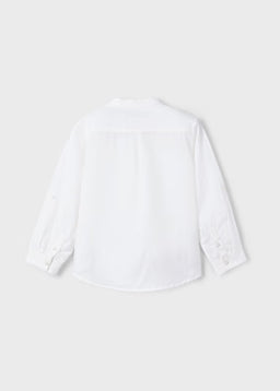 camicia mc coreana lino