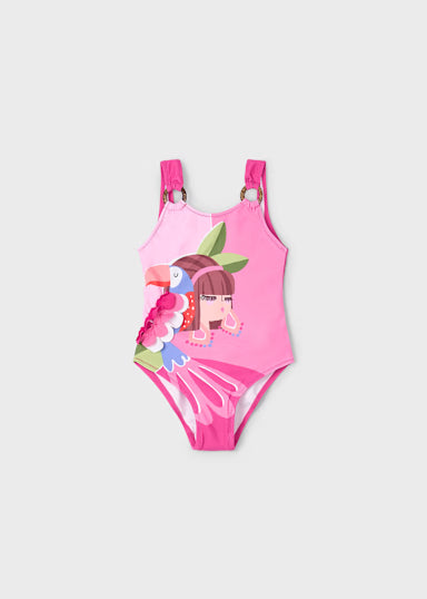 Costume stampato bambina