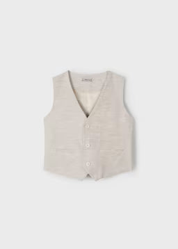 Gilet lino suiting