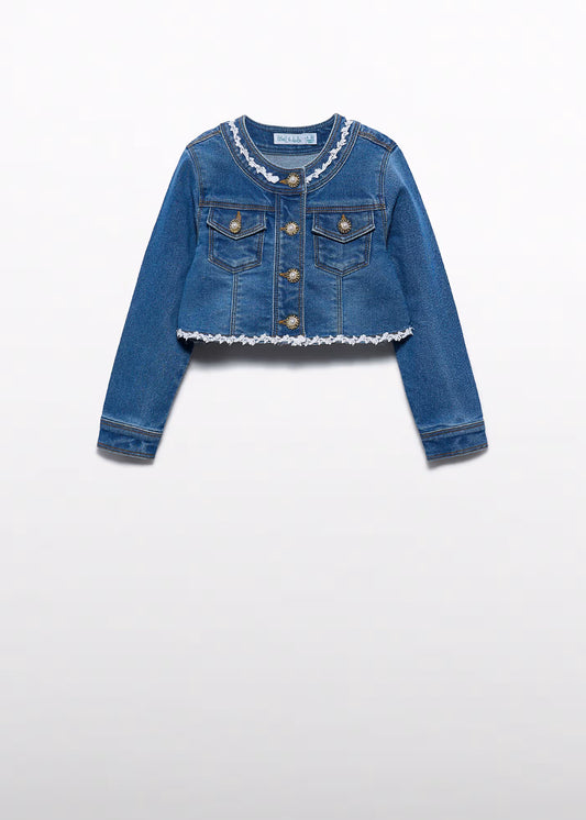 giacca jeans applicazioni