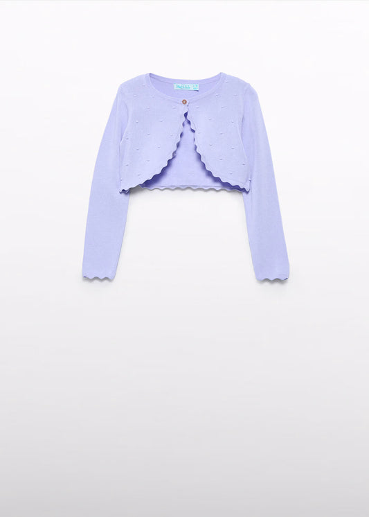 cardigan tricot onde