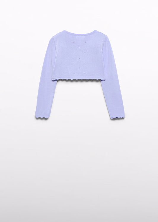 cardigan tricot onde