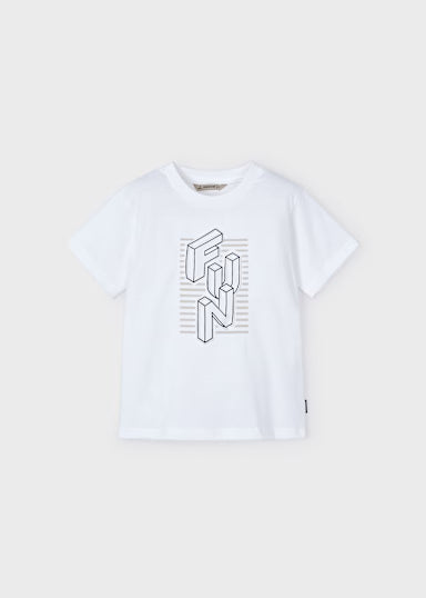 maglietta mc embossed "fun"