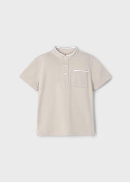 polo mc colletto alla coreana