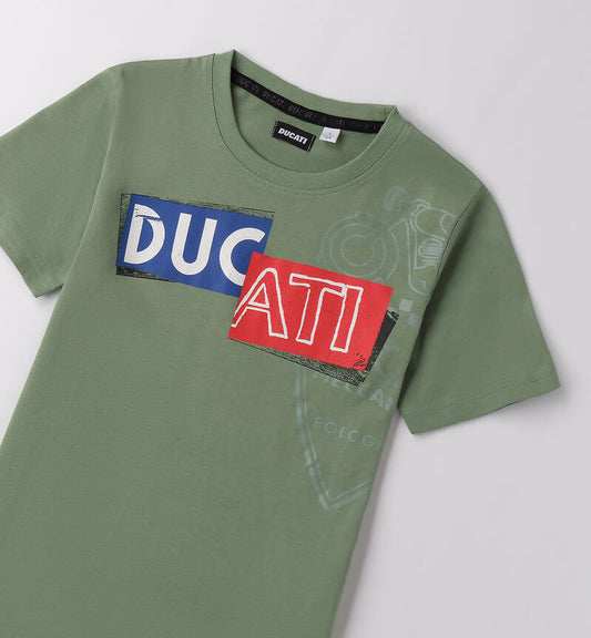T-SHIRT VERDE DUCATI